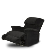 गैलरी व्यूवर में इमेज लोड करें, Detec™ Frank Single Seater Rocking and Revolving Manual Recliner - Black Color
