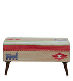 Load image into Gallery viewer, Detec™ Grayson Colorful Bench with Base - Provincial Teak Finish
