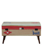 Load image into Gallery viewer, Detec™ Grayson Colorful Bench with Base - Provincial Teak Finish

