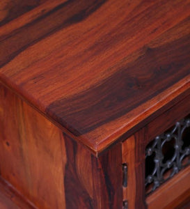 Detec™ Stephen Solid Wood Bench - Honey Oak Finish