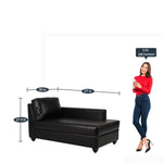 Load image into Gallery viewer, Detec™ Fritz Lounger - Black Color
