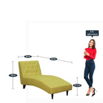 Load image into Gallery viewer, Detec™ Alwin Chaise Lounger - Lime Yellow Color
