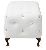 गैलरी व्यूवर में इमेज लोड करें, Detec™ Alik Diamond Studded Bench - White color
