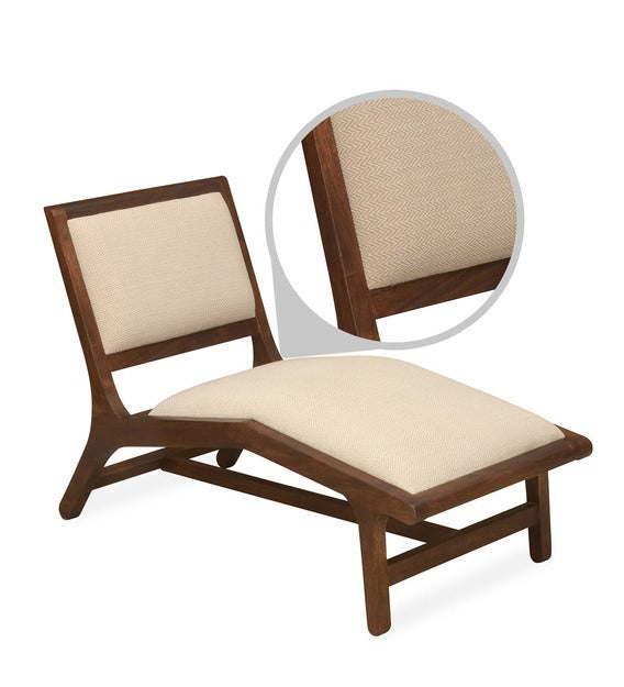 Detec™ Anna Chaise Lounger - Walnut Color