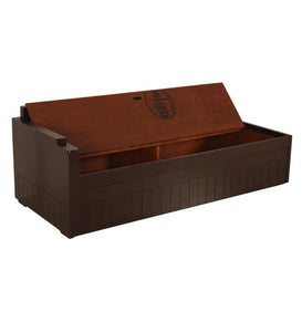 Detec™ Anton Bed with Storage & Mattress - Brown Color