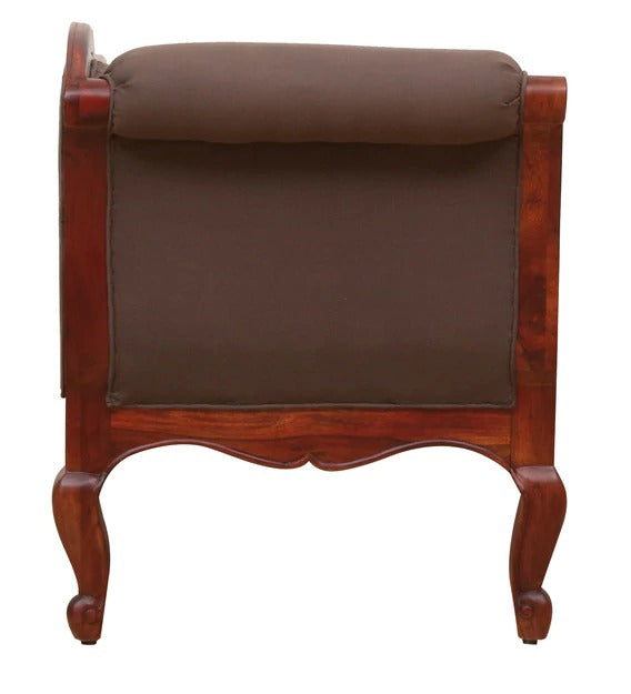 Detec™ Anya Solid Wood Chaise Lounger - Honey Oak Finish