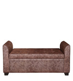 Load image into Gallery viewer, Detec™ Borya Upholstered Recamier with storage - Brown Color

