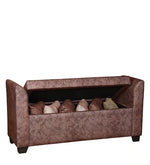 गैलरी व्यूवर में इमेज लोड करें, Detec™ Borya Upholstered Recamier with storage - Brown Color
