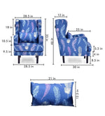 Load image into Gallery viewer, Detec™ Wing Chair - Blue Color
