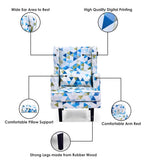 Load image into Gallery viewer, Detec™ Wing Chair - White &amp; Blue Color
