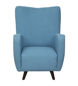 Detec™  Wing Chair with Stool - Blue Color