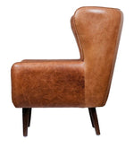 गैलरी व्यूवर में इमेज लोड करें, Detec™ Wing Chair - Vintage Brown Color
