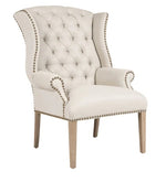 Load image into Gallery viewer, Detec™ Wing Chair - Off-White Color
