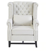 Load image into Gallery viewer, Detec™ Wing Chair - Off White Color
