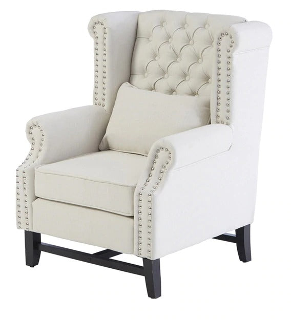 Detec™ Wing Chair - Off White Color