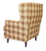 गैलरी व्यूवर में इमेज लोड करें, Detec™ Wing Chair - Brown And Cream Color
