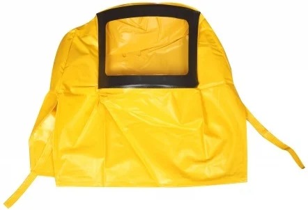 Detec™ PVC Yellow Hood With Protected Ventilators
