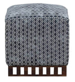 Load image into Gallery viewer, Detec™ Pouffe - Grey and White Color
