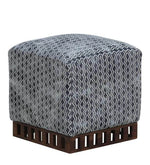 Load image into Gallery viewer, Detec™ Pouffe - Grey and White Color
