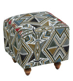 Load image into Gallery viewer, Detec™ Pouffe with Base - Provincial Teak Finish

