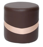 Load image into Gallery viewer, Detec™ Pouffe in Brown Color
