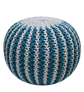 Detec™ Hand Knitted Pouffe 