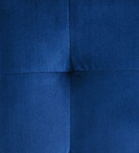 Detec™ tuft Square Pouf - Royal Navy Blue Color