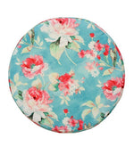 Load image into Gallery viewer, Detec™ Solid Wood Foot Rest Stool with Floral Print 

