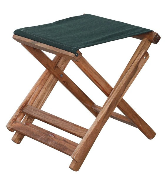 Detec™ Folding Footrest with Green Fabric