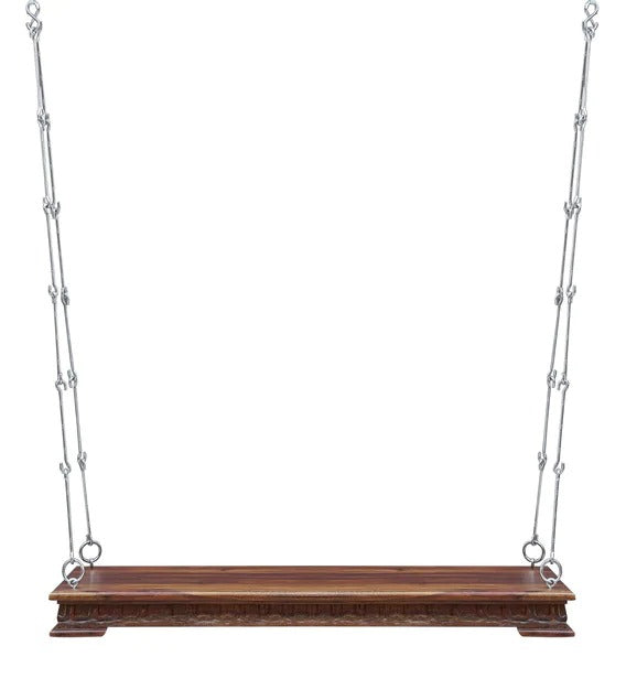 Detec™ Solid Wood Swing with Chain - Provincial Teak Finish