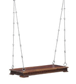 Load image into Gallery viewer, Detec™ Solid Wood Swing with Chain - Provincial Teak Finish
