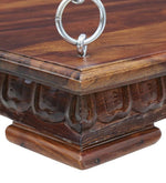 Load image into Gallery viewer, Detec™ Solid Wood Swing with Chain - Provincial Teak Finish
