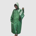 Load image into Gallery viewer, Detec™ Raincoat/Umbrella in Green Free Size 
