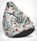 Load image into Gallery viewer, Detec™ Digital Printed XXXL Bean Bag with Beans in Multi Colour
