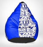 Load image into Gallery viewer, Detec™ Digital Printed XXXL Bean Bag with Beans - Multi Color

