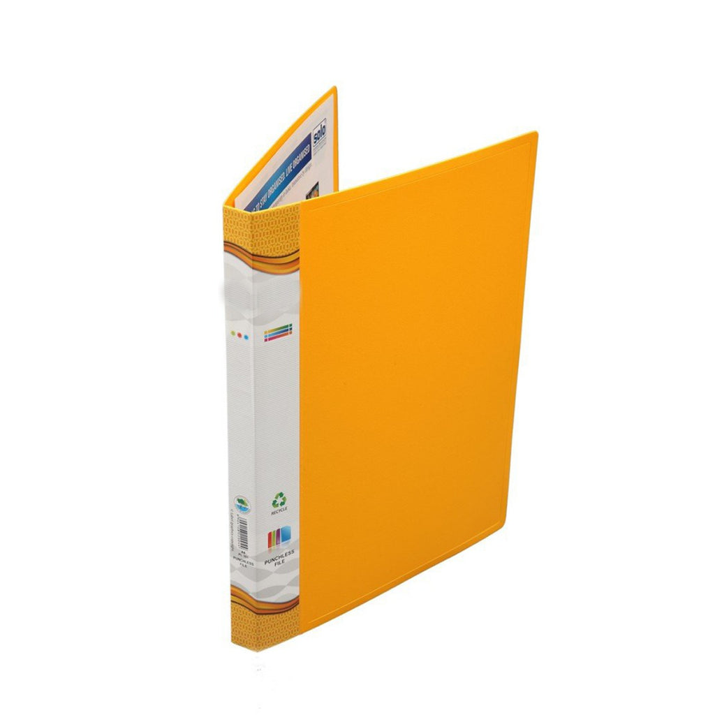 Detec™ Student/office Ring Binder (17mm Ring)-Tango Yellow Pack of 4