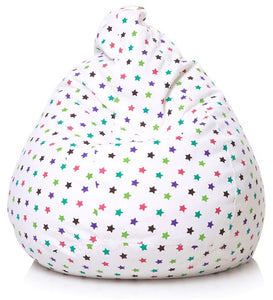 Detec™ Star XXL Bean Bag with Beans - Multi Color