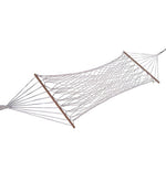 Load image into Gallery viewer, Detec™ Single Cotton Rope Hammock - White Color 
