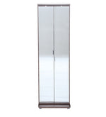 Load image into Gallery viewer, Detec™ Shoe Rack with Mirror in Brown Color

