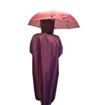 Load image into Gallery viewer, Detec™ full size Rain suit/Umbrella in Mulberry Color

