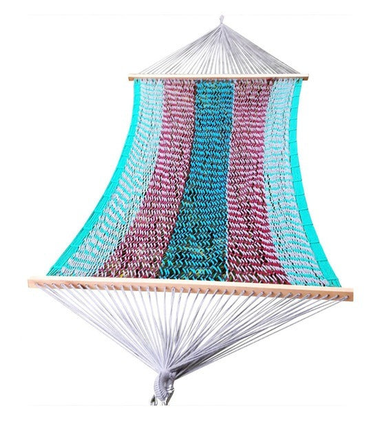 Hangit 11’ft Mayan Multi color Hammock with bars HSMCW 48