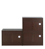 Load image into Gallery viewer, Detec™ Shoe Rack - Columbia Walnut Finish
