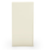 Load image into Gallery viewer, Detec™ 24 Inches 4 Door Powder Coated Wall Mounted Metallic Shoe Rack in Ivory color 
