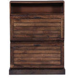 Load image into Gallery viewer, Detec™ Shoe Rack in Provincial Teak Finish
