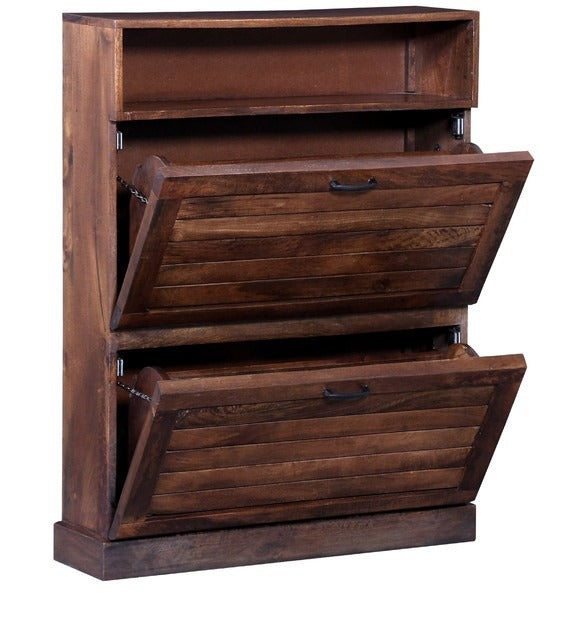 Detec™ Shoe Rack in Provincial Teak Finish