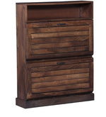 Load image into Gallery viewer, Detec™ Shoe Rack in Provincial Teak Finish
