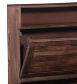 Load image into Gallery viewer, Detec™ Shoe Rack in Provincial Teak Finish
