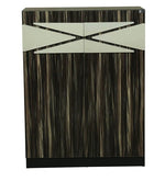 Load image into Gallery viewer, Detec™ Shoe Cabinet in Brown &amp; Ivory Color
