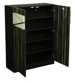 Load image into Gallery viewer, Detec™ Shoe Cabinet in Brown &amp; Ivory Color
