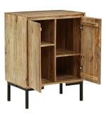 Load image into Gallery viewer, Detec™ Solid Wood Cabinet - Natural Finish
